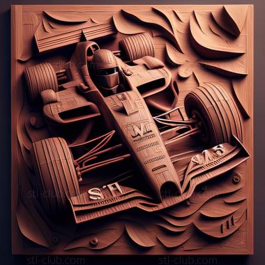 3D модель St F1 2002 игра (STL)